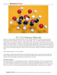 671-2112 Glucose Molecule