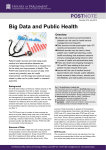 Big Data and Public Health
