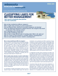 CLASSIFYING LAKES FOR BETTER MANAGEMENT