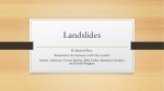 Landslides