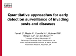 Quantitative approaches for early detection