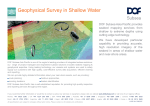 Geophysical Survey in Shallow Water