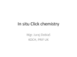 In Situ Click Chemistry