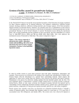 Erosion of buffer caused by groundwater leakages