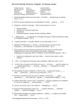 Environmental Science Chapter 10 Study Guide Genetic Diversity