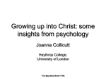 London 10 - Growing Up Into Christ