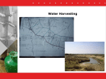 Water Harvesting