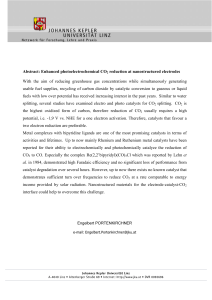 Abstract: Enhanced photoelectrochemical CO2 reduction at