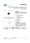 N-channel 600 V, 550 m typ., 8 A MDmesh™ DM2 Power MOSFET