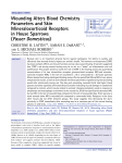 Wounding alters blood chemistry parameters and skin