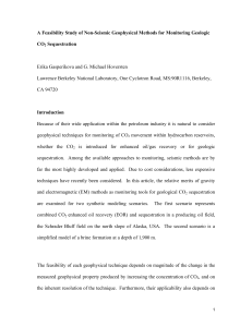 A Feasibility Study of Non-Seismic Geophysical