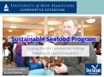 Sustainable Seafood Program Linking the NH Commercial Fishing