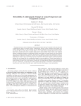 Detectability of Anthropogenic Changes in Annual Temperature and