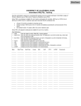 FMLA Intermittent Leave Tracking Sheet