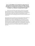 Salvinia Alternative use Research Report