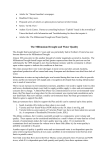 Millennium Drought and Water Quality