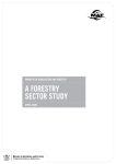A Forestry Sector Study 2009