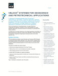 vblock systems for geoscience and petrotechnical applications