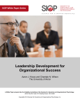 Leadership Development for Organizational Success
