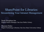SharePoint for Libraries: Streamlining Your