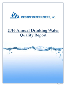 2016 Annual Drinking Water Quality Report
