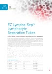 EZ Lympho-Sep™ Lymphocyte Separation Tubes