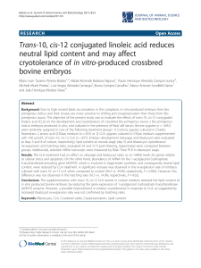Trans-10, cis-12 conjugated linoleic acid reduces neutral lipid