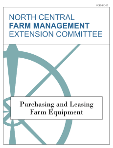 NORTH CENTRAL FARM MANAGEMENT EXTENSION COMMITTEE