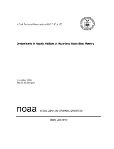 Contaminants in Aquatic Habitats at Hazardous Waste - CLU-IN