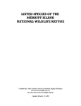 listed species of the merritt island national wildlife refuge