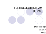 ferroelectric ram fram