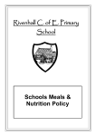 school meals and nutritional policy