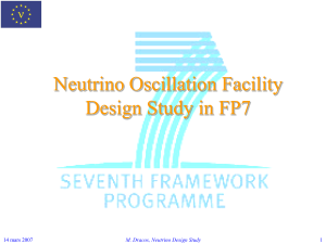 Neutrino DS at ESGARD - GDR neutrino