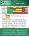 Comparing Different Asset Classes for Banking