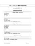 Medicaid Planning Intake Form