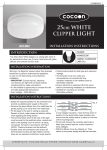 25cm WHITE - Arlec Australia