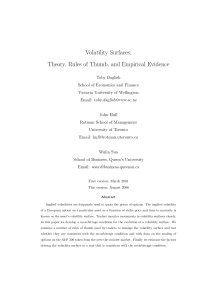 Volatility Surfaces - 2.rotman.utoronto.ca