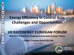Energy Efficiency in Central Asia