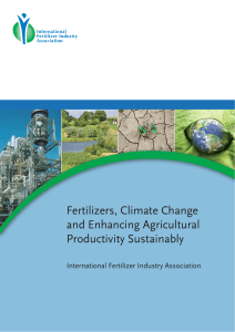 Fertilizers, Climate Change and Enhancing Agricultural Productivity