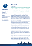 Press Release – Solactive US Preferred Share Select Indices