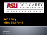 WP Carey MBA SIM Fund