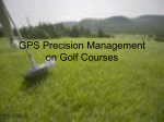 Precision Management on Golf Courses