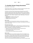 The Scottish Climate Change Declaration