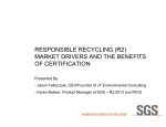responsible recycling (r2) market drivers and the