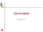 Cost of Capital