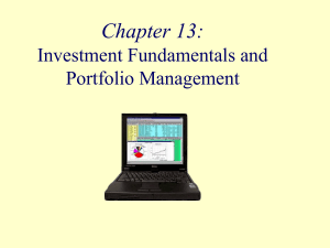 Fundamentals of Investing Chapter Fifteen