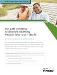 Your guide to investing for retirement with Fidelity Freedom® Index