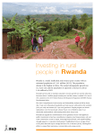 Investing in rural people in Rwanda