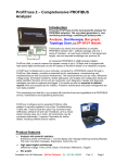 ProfiTrace 2 – Comprehensive PROFIBUS Analyzer Introduction P