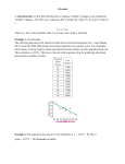 3.2a notes A regression line is a line that describes how a response